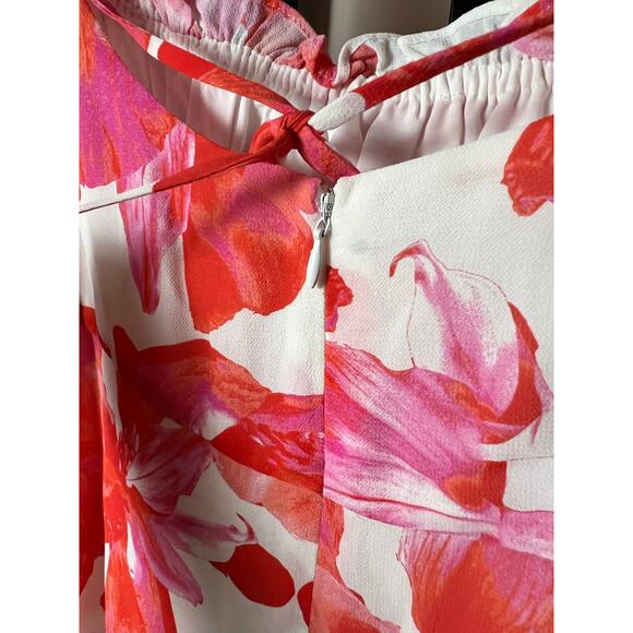 NWT WAYF Nordstrom Felicity Floral Print Midi Dress Size Small - Picture 5 of 6